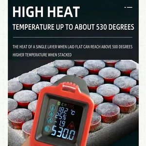 Carbón para Hookah de Madera de Fruta de Alta Densidad, Fácil de Encender, Combustión Limpia, Sin Mal Olor, Carbón para Shisha para Uso Doméstico y Comercial - Product Image 2