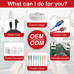 Bán Buôn 3A Sạc Nhanh USB-A Loại C Mặc Dữ Liệu Cáp TPE Vòng Đeo Tay Điện Thoại Phụ Kiện Cho Máy In Điện Máy Tính - Product Image 6