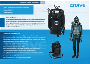 อุปกรณ์หายใจ<span class=keywords><strong>ใต้</strong></span>น้ำแบบรีบรีเธอร์ประสิทธิภาพสูงสำหรับการดำน้ำแบบ CCR เพื่อความปลอดภัยสำหรับกองทัพเรือและการดำน้ำเชิงเทคนิค - Product Image 6