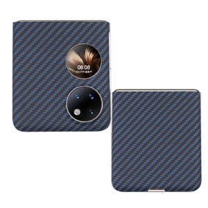 Étui Mobile en Fiber d'aramide véritable pour Huawei <span class=keywords><strong>P50pocket</strong></span> - Product Image 1