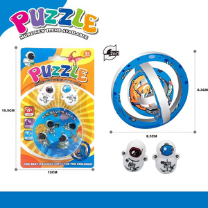 Nuovi arrivi rompicapo con geometria rotante giocattolo Puzzle per bambini dinosauro 3D Puzzle Smart Play Puzzle - Product Image 5