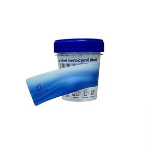 플라스틱 컵이있는 14 패널 다중 약물 테스트 키트 THC <span class=keywords><strong>K2</strong></span> AMP BZO BUP COC KET THC MTD OXY PCP TCA 분석 - Product Image 4