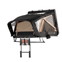 ADA OVERLAND Tienda de Campaña de Techo Rígida de Aluminio Ligera con Apertura Lateral para Coche, Fácil de Instalar, Tienda de Campaña 4x4 PR135