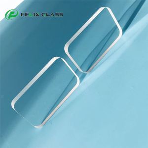 FELIX Fenêtre en verre rectangulaire arrondi en quartz de silice optique fusionnée JGS1, substrat pour laser - Product Image 5