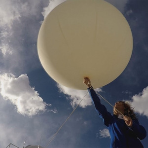 Tùy Chỉnh Vòng Hình Khí Tượng Lớn Cao Su Khổng Lồ Thời Tiết Bóng Độ Cao Âm Bóng Với Thiner - Product Image 2