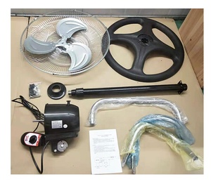 3in1 Electric <strong>Fan</strong> 18inch <strong>Silver</strong> Grill High Velocity Motor Pedestal <strong>Fan</strong> - Product Image 5