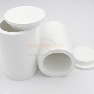 <span class=keywords><strong>Creuset</strong></span> en céramique de nitrure de bore BN99 à haute température avec couvercle - Product Image 2