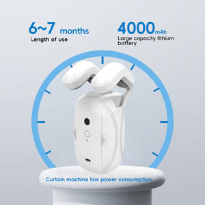 Robot Motorizado para Cortinas Inteligentes Tuya WIFI, Control Remoto por Voz, Control Automático con Temporizador, Inalámbrico - Product Image 1
