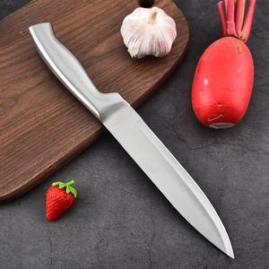 Stainless Steel Hollow Handle Kitchen Knife Set 3 Pieces Polished Blade Straight Edge Slicing Knife Household Chef Fruit Knife - Product Image 4