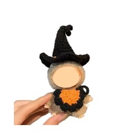 Pour LABUBU V4 Mini jouet fait à la main au crochet Halloween poupée vêtements taille personnalisable Design à la mode