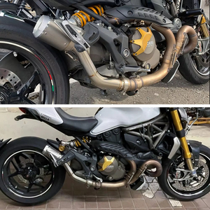 Tubo de Escape Modificado para Motocicleta, Tubo de Enlace Medio Deslizante para <span class=keywords><strong>DUCATI</strong></span> <span class=keywords><strong>Monster</strong></span> 821 <span class=keywords><strong>Monster</strong></span> 1200 2014 - 2016 - Product Image 6