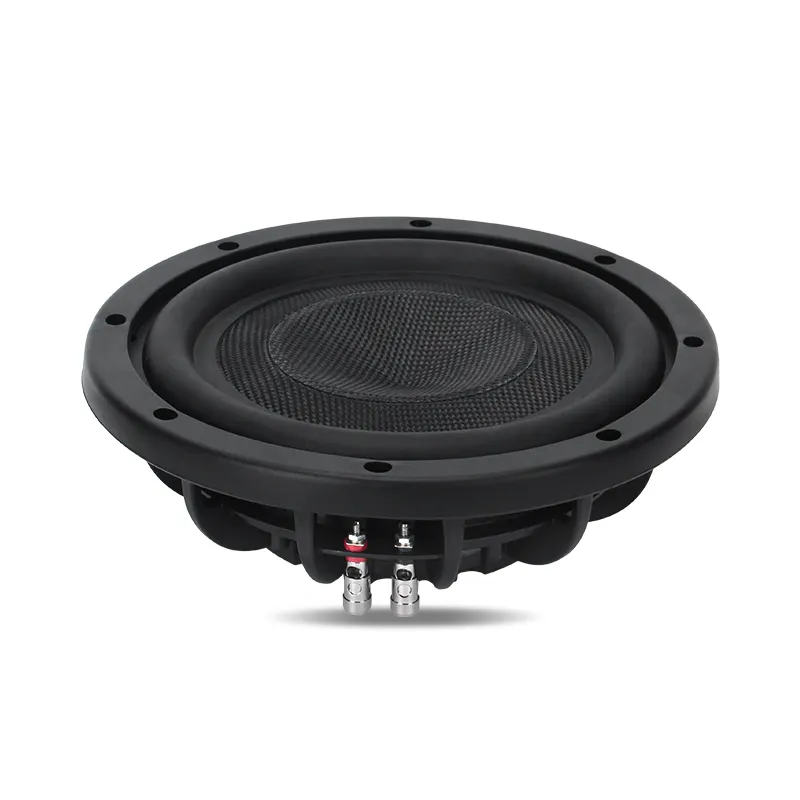 10 "12" çelik sepet otomatik ses ekipmanı 200W aktif bas hoparlörü araba hoparlörler subwoofer