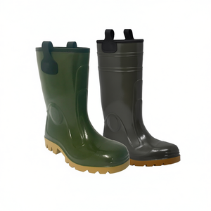 Bota de PVC Verde TTAKE con Suela para Calzado de Seguridad - Product Image 2