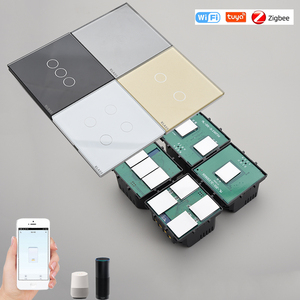 Klass nhà thông minh thiết lập thông minh các thiết bị thông minh sản phẩm giải pháp thiết kế trong nhà ZigBee 4 inch Hệ thống 2 cửa hàng 240V chuyển đổi ánh sáng 4 - Product Image 2