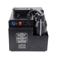 Machine à fumée DJ 1500W avec chauffe rapide, ventilateur silencieux, à base d'eau, grand générateur de fumée pour concerts, événements, fêtes, spectacles