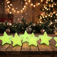 Lumières de Noël créatives en forme d'étoile, 24V UCS2903, module LED RGB à pixels, lumières de fête en extérieur pour la décoration de festivals et de mariages