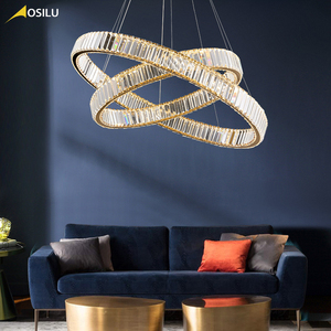 LED Chandelier Modern LED Pendant Light 3 Rings Acrylic Modern Pendant <strong>Lighting</strong> <strong>Fixture</strong> for Dining Room - Product Image 3