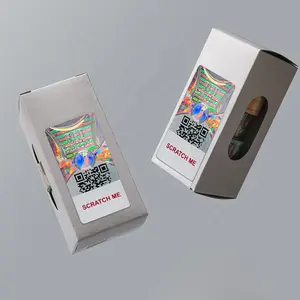 Long Usage Time Qr Code Tamper Evident Hologram Sticker Custom Hologram Holographic Sticker for Promotion