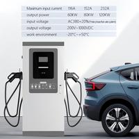 Estación de Carga EV Profesional Tipo Columna, Comercial, Independiente para Exteriores, para Operadores de Flotas y Campus en el Sur