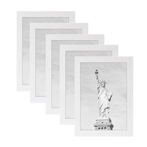 Marcos de Madera Rústica Negra para Pósteres A4 y A3, para Fotos de 6x8, con Impresión UV, Tamaños Personalizados, Juego de 3/4/6 - Product Image 2