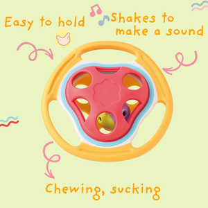 ของเล่นสั่นมือซิลิโคนอ่อนนุ่มอ่อนนุ่มสำหรับเด็กที่กัดง่ายถือง่าย - Product Image 2