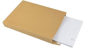 Grandes enveloppes kraft extensibles en papier brun personnalisées Grandes enveloppes postales Enveloppes de catalogue auto-scellantes pour le stockage de documents et de fichiers - Product Image 5