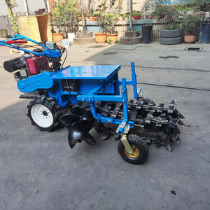 Nouvelles idées de produits 2024 Mini machine à creuser des fossés à l'arrière de la trancheuse Utilisation de la trancheuse à câble - Product Image 2