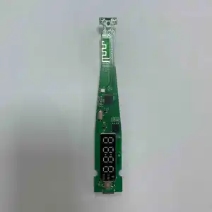 Một cửa PCB từ thiết kế để hộp xây dựng dịch vụ cho LCD hiển thị kỹ thuật số thông minh hẹn giờ bảng mạch nhảy dây pcba Bỏ qua dây