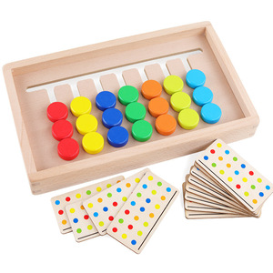Juego <span class=keywords><strong>de</strong></span> Ajedrez <span class=keywords><strong>de</strong></span> 7 colores para jardín <span class=keywords><strong>de</strong></span> infantes, entrenamiento <span class=keywords><strong>de</strong></span> pensamiento lógico, Educación <span class=keywords><strong>Infantil</strong></span>, tablero <span class=keywords><strong>de</strong></span> juguete para niños <span class=keywords><strong>de</strong></span> 3 a 5 años - Product Image 1