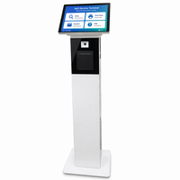 Kiosques de libre-service de petite entreprise de 15.6 pouces avec l'imprimante de 80mm