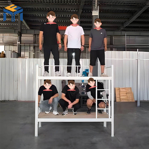 <span class=keywords><strong>Lit</strong></span> <span class=keywords><strong>superposé</strong></span> en métal durable avec tiroirs de rangement, <span class=keywords><strong>lit</strong></span> à structure métallique robuste pour une utilisation en chambre et en dortoir qui permet de gagner de la place - Product Image 2