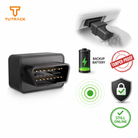 Traceur GPS OBD 4G pour Véhicules avec Batterie de Secours, Rapports Continus Après Panne de Courant, GPS BDS LBS, Géolocalisation, Antivol pour Flotte