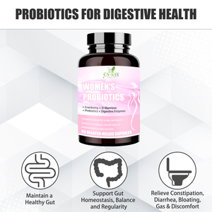 Capsule Probiotiche per Donne OEM ODM con Miscela Probiotica Premium ed Estratto di Mirtillo Rosso, Integratore Alimentare per una Sana Digestione - Product Image 5
