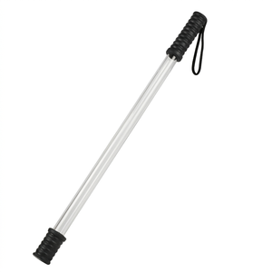 Bâton de sécurité robuste en plastique à verrouillage rotatif, dissuasif pour animaux, accessoire de théâtre, pour la randonnée, la marche, l'autodéfense et l'entraînement - Product Image 1