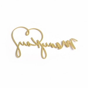 Marcapáginas Metálico Personalizado Creativo con Diseño Hueco para Regalo, Venta al Por Mayor de Fábrica - Product Image 4