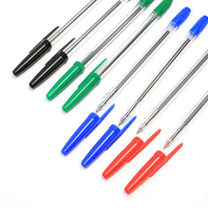 Stylo bille promotionnel en plastique, pas cher, personnalisé, vente en gros, stylo bille simple - Product Image 5