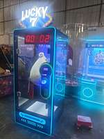 Máquina de Juego de Habilidad Arcade LUCKY 7 Cut Prize de 10 Segundos, Nuevo Diseño, Corta Tu Premio, Juego de Regalo Lucky Spin