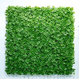 Green or Customized Artificial Leaves of Artificial Green Fence Wallboard