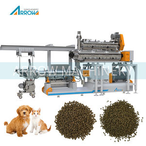 Shandong Arrow Commercial Pet Snack Production Line Equipo de extrusión de alimentos para perros y gatos de alta eficiencia - Product Image 1