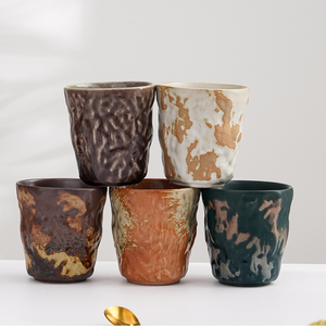 Tazze da caffè Creative vecchio stile tazze da caffè in ceramica Cappuccino Latte tazza da caffè retrò tazza da caffè giapponese - Product Image 1