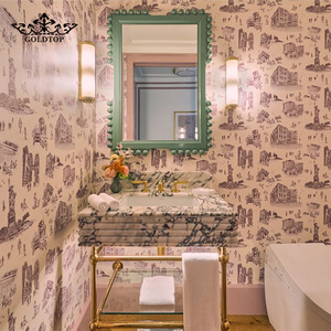 Encimeras de Baño Ecológicas de Mármol Dolomita <span class=keywords><strong>Fouquet</strong></span> New York de GOLDTOP con Diseño Moderno - Product Image 3