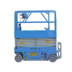 Plataforma Elevadora de Tijera Eléctrica Hidráulica Jichuan, No Autopropulsada, de 5m-14m, Capacidad de 500kg, 2.26m X 1.13m X 1.1m - Product Image 6