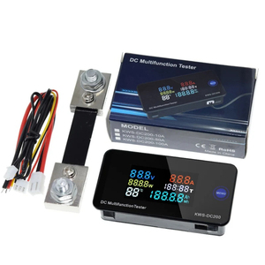 Dc 0-200V Vôn kế Ampe kế KWS điện năng lượng Meter LED kỹ thuật số DC wattmeter Đồng hồ điện với chức năng thiết lập lại 0-100a - Product Image 4