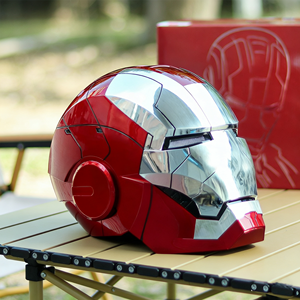 <span class=keywords><strong>Casco</strong></span> de Iron Man Jarvis 1:1, Máscara Coleccionable Inteligente con Control por Voz, Tecnología 3 en 1, Funciones de Apertura y Cierre con Luces - Product Image 4