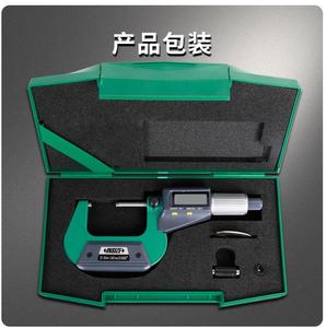 Micrómetro Exterior Digital Insize 3102-25, Rango de Medición 0-25 mm, Tipo Básico con Salida de Datos y Dedal de Fricción - Product Image 4