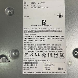 محول شبكة WS-C2960-24TC-S من الطبقة الثانية بـ24 منفذ، سلسلة <span class=keywords><strong>Catayst</strong></span> 2960 PLUS مع 24 منفذ 1G RJ45 + 2 منفذ 1G SFP للوصلات الصاعدة - Product Image 6