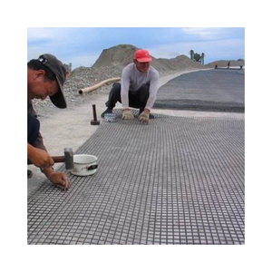 Enlace de muestra gratis-Geogrids-<span class=keywords><strong>Plastic</strong></span> Geogrid, Fiberglass Geogrid, Polyester Geogrid GEO <span class=keywords><strong>Grid</strong></span> <span class=keywords><strong>Mesh</strong></span> construcción terraplén - Product Image 5
