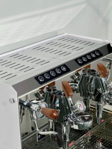 Professionele Commerciële Huishoudelijke Elektrische Slimme Roestvrijstalen Semi-Automatische <span class=keywords><strong>2</strong></span> Groep Italiaanse Café Koffiemachine - Product Image 2