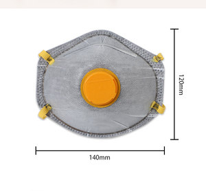 <span class=keywords><strong>Masque</strong></span> anti-poussière en forme de coupe KN95 avec valve - Product Image 3