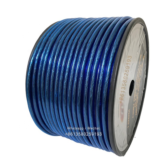 No Termination XLR Cable Roll Mic Cable 100ft 250ft Transparent Balanced Microphone Cable Bulk Blue Color